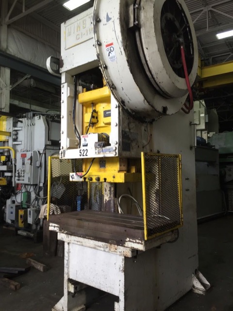 Minster G1-110 Fixed Base Gap Frame Press (#1655)